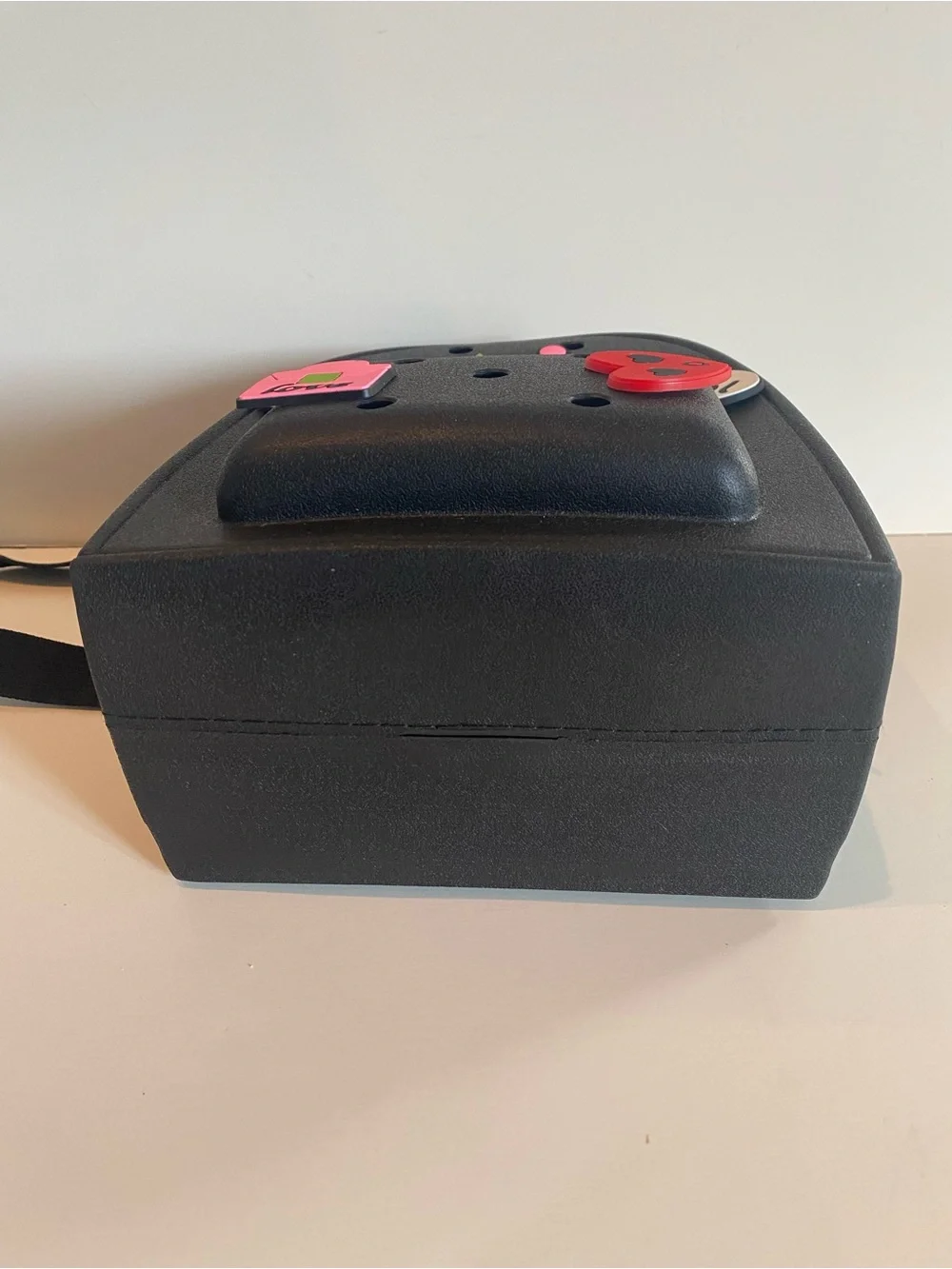 Kids Black Mini Backpack with Fun Charms